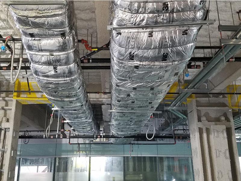 3M firewrap on grease ducts